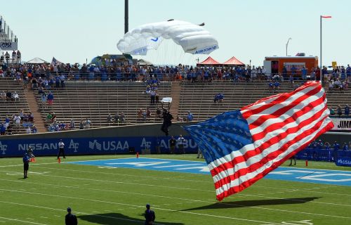 flag parachute sport