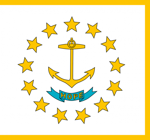 flag rhode island state