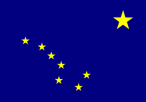 flag alaska state