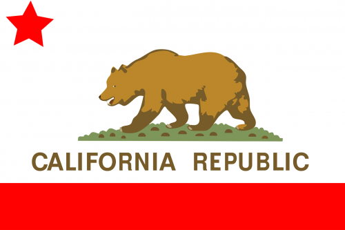 flag california state