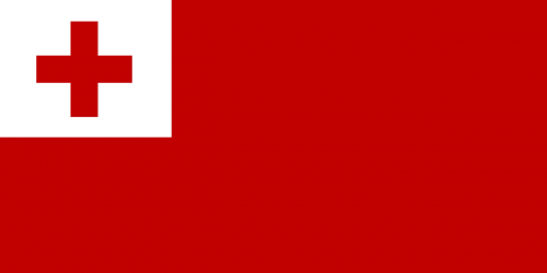 flag tonga oceania