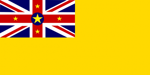 flag niue oceania