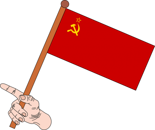 flag the flag of the ussr cccp