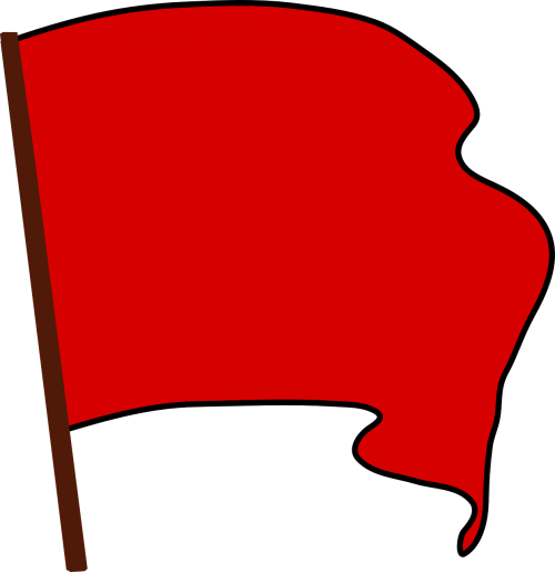 flag red signal