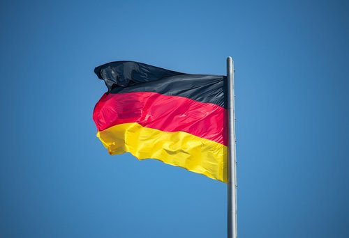 flag  germany  black