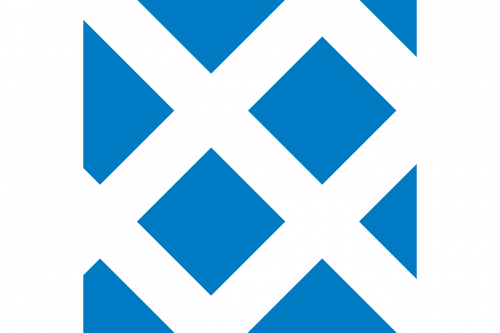 flag cross tile