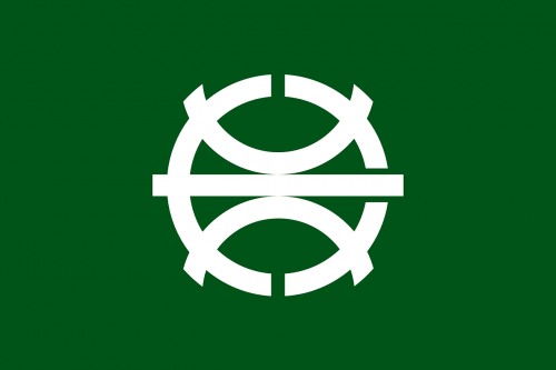 flag japan green