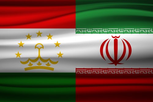 flag  iran  tajikistan