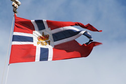 flag  norway  land