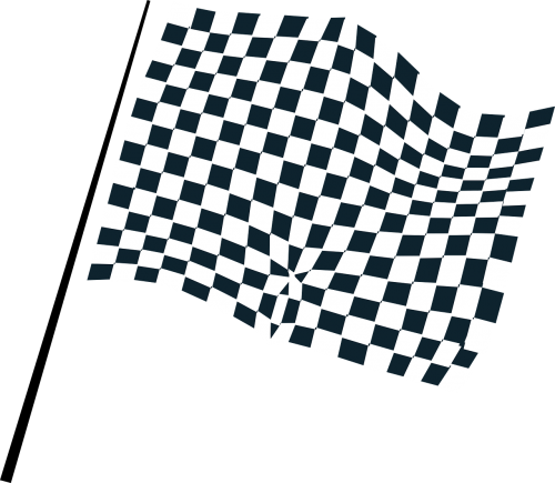 flag chequered racing