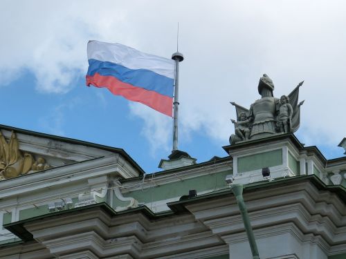 flag russia st petersburg