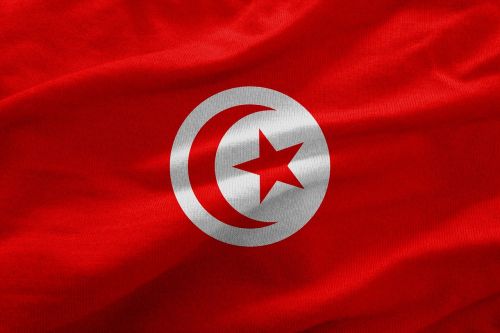 flag country tunisia