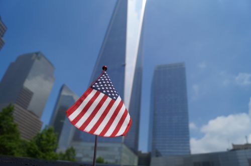 flag america new york one world trade center