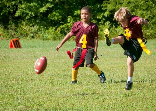 flag football football flag