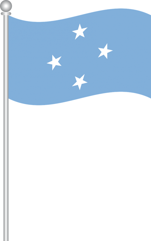 flag of micronesia flag micronesia