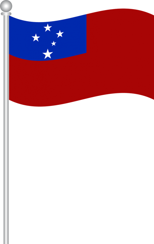flag of samoa flag samoa