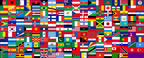 flags  countries  international