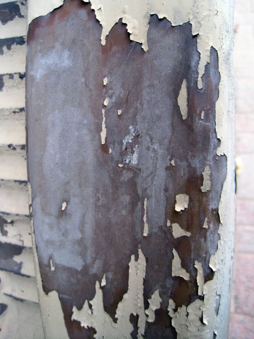 Flaking Paint On Metal