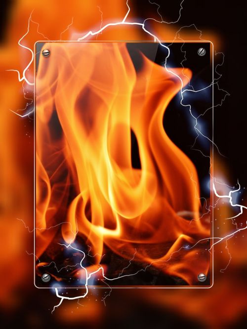 flame embers fire