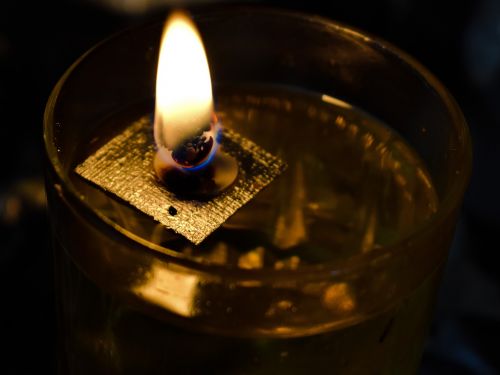 flame oil candle wick