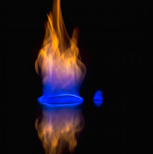 flame hot heat
