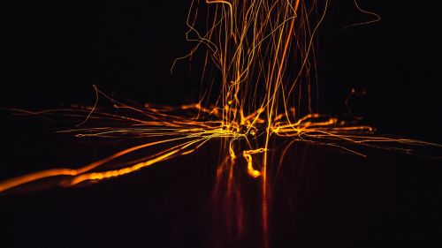 flame abstract desktop