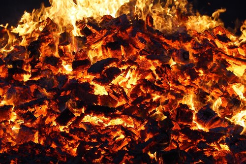 flame  heat  flammable