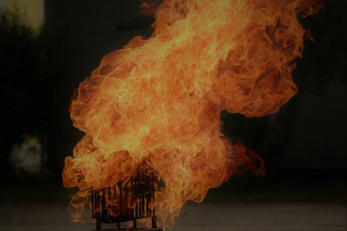 flame  fire  fire basket