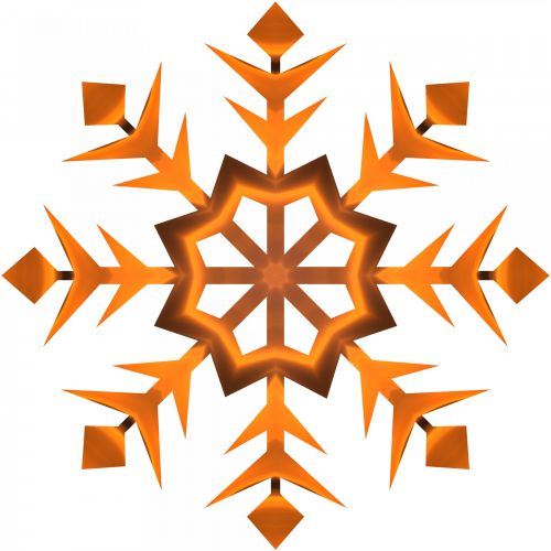 Flame Snowflake