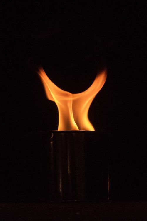 flamen fire glowing