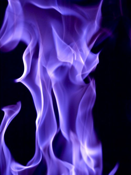 flames flickering fire