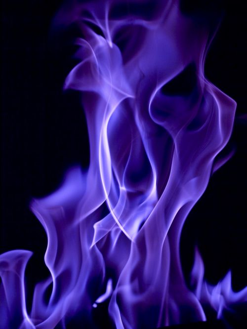 flames flickering fire