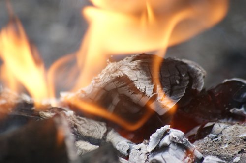 flames  bonfire  fire