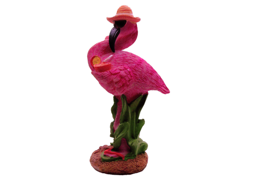 flamingo  pink  statue