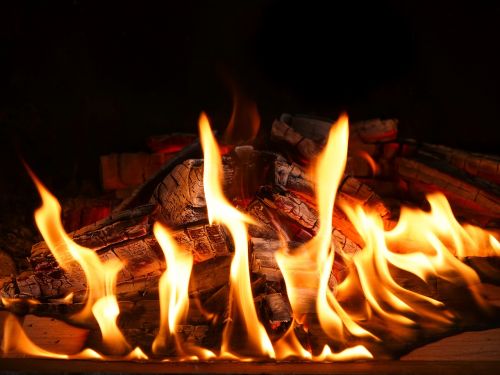 flare-up heat fireplace