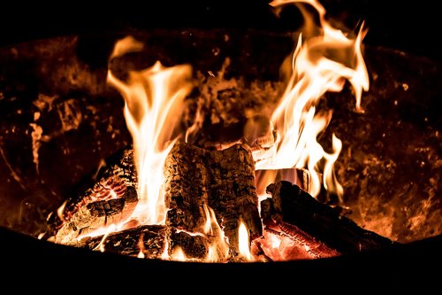flare-up  heat  campfire