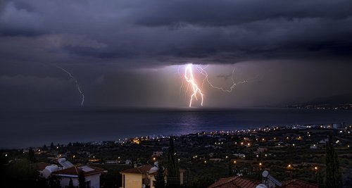 flash  thunder  thunderstorm