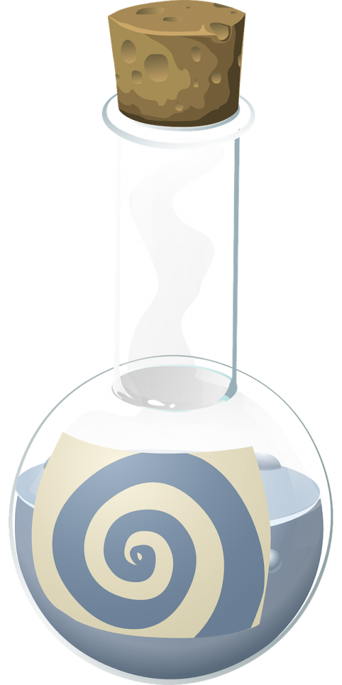 flask glass liquid