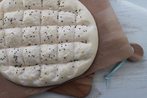 flat bread baking