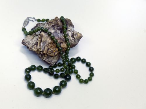 Flat Lay Jade Necklace