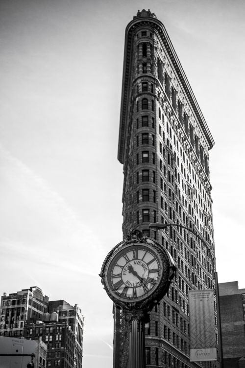 flatiron architecture clock