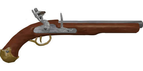 flintlock gun pistol