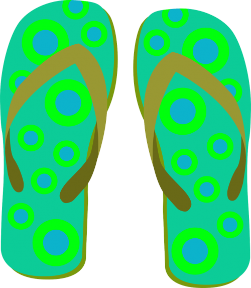 flip flops slippers points