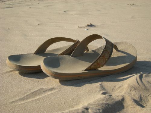 flip flops sandals beach