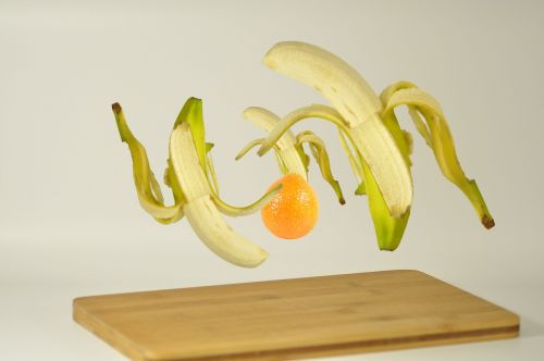floating fruit banana