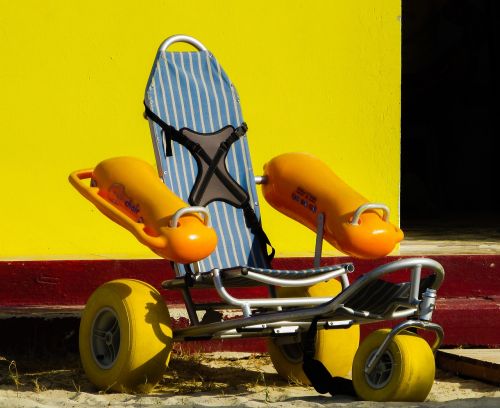 floating wheelchair equipment lifeguard