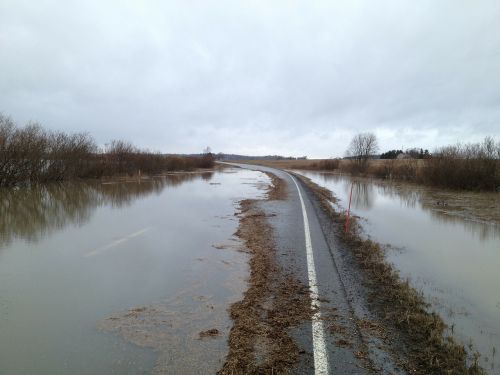 flood road water