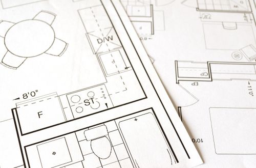 floor plan blueprint house