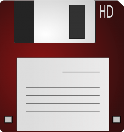 floppy disk storage