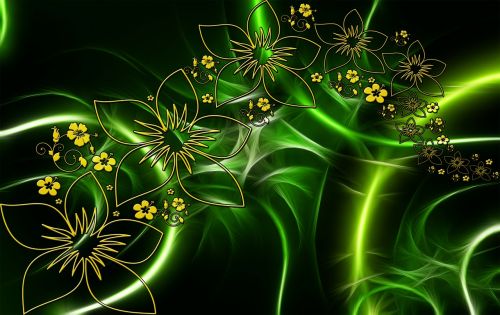 flora entwine fractals